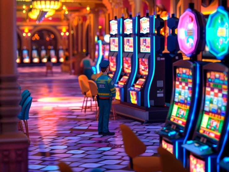 Tampilan Slot Hip Hop Panda vartoto di layar ponsel